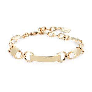 Dannijo Ahava Heart Chain Bracelet